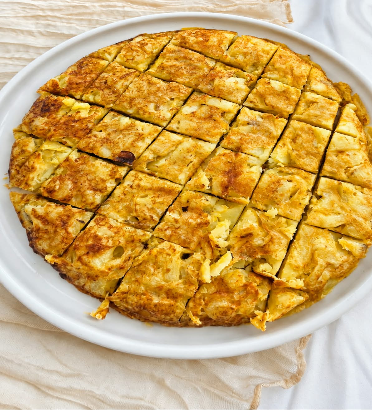 Tortilla de patatas casera